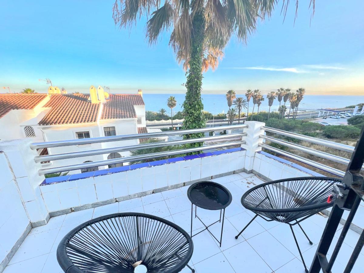 Fabulous Vacation In A 2 Bedroom Townhouse With 2 Terraces Overlooking The Sea, Suitable For 6 People 3 Swimming Pools Tennis And 200 Mts From The Sea El Faro Exteriör bild